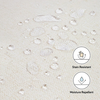 Babyletto Cali Pillowback Swivel Glider - Performance Cream Eco-Weave