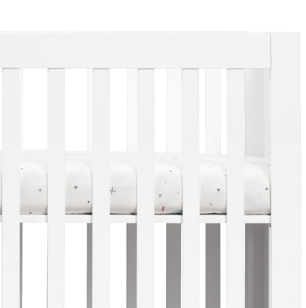 Babyletto Galaxy Floating Robots Fitted Mini Crib Sheet - T9051