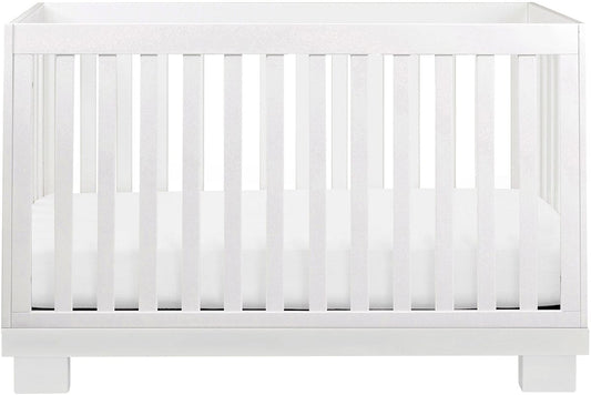 Babyletto Modo 3-in-1 Convertible Crib w/Toddler Bed Conversion Kit - White - M6701W