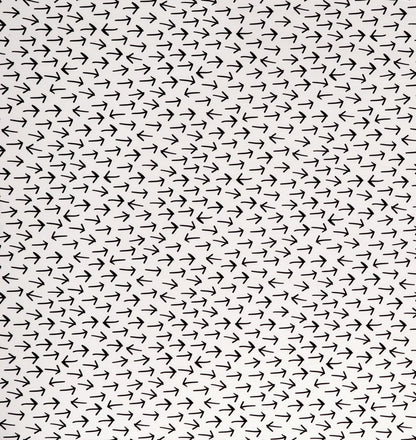 Babyletto Tuxedo Monochrome Arrows Mini Crib Sheet - T11565