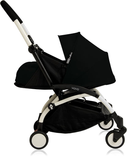 Babyzen 2018 Yoyo+ 0+ Newborn Compact Stroller - White / Black
