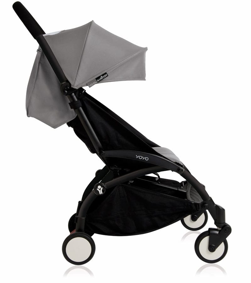 Babyzen 2018 / 2019 Yoyo+ 6+ Stroller & Polar Footmuff - Black / Grey