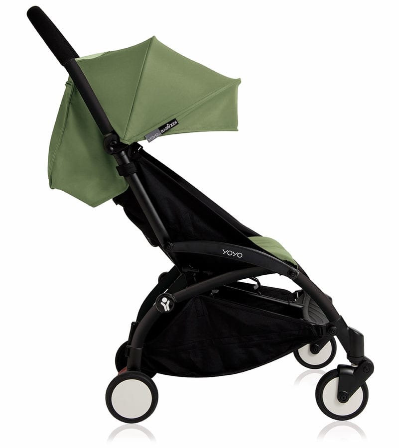 Babyzen 2018 / 2019 Yoyo+ 6+ Stroller & Polar Footmuff - Black / Peppermint