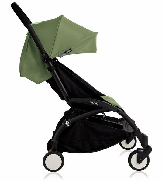 Babyzen 2018 / 2019 Yoyo+ 6+ Stroller & Polar Footmuff - Black / Peppermint