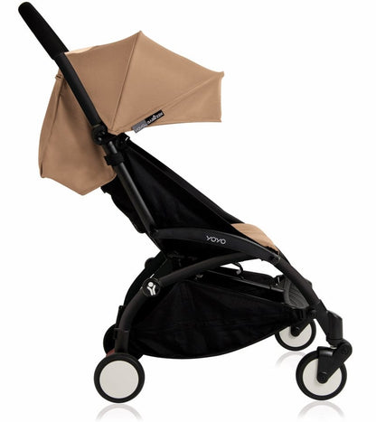 Babyzen 2018 / 2019 Yoyo+ 6+ Stroller & Polar Footmuff - Black / Taupe
