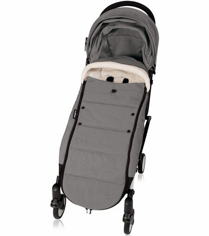 Babyzen 2018 / 2019 Yoyo+ 6+ Stroller & Polar Footmuff - White /Grey