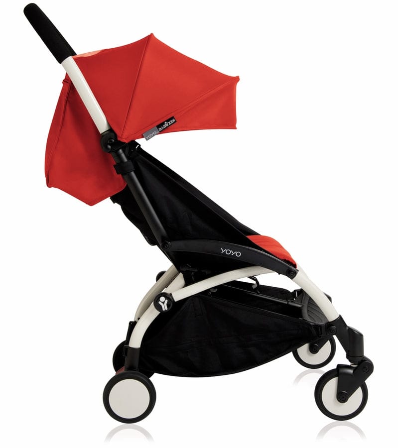 Babyzen 2018 / 2019 Yoyo+ 6+ Stroller & Polar Footmuff - White /Red