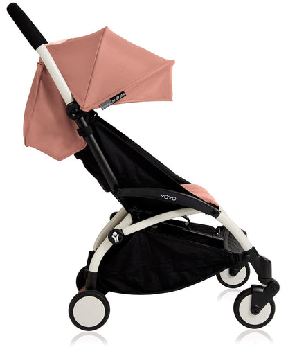 Babyzen 2018 / 2019 Yoyo+ 6+ Compact Stroller - White / Ginger