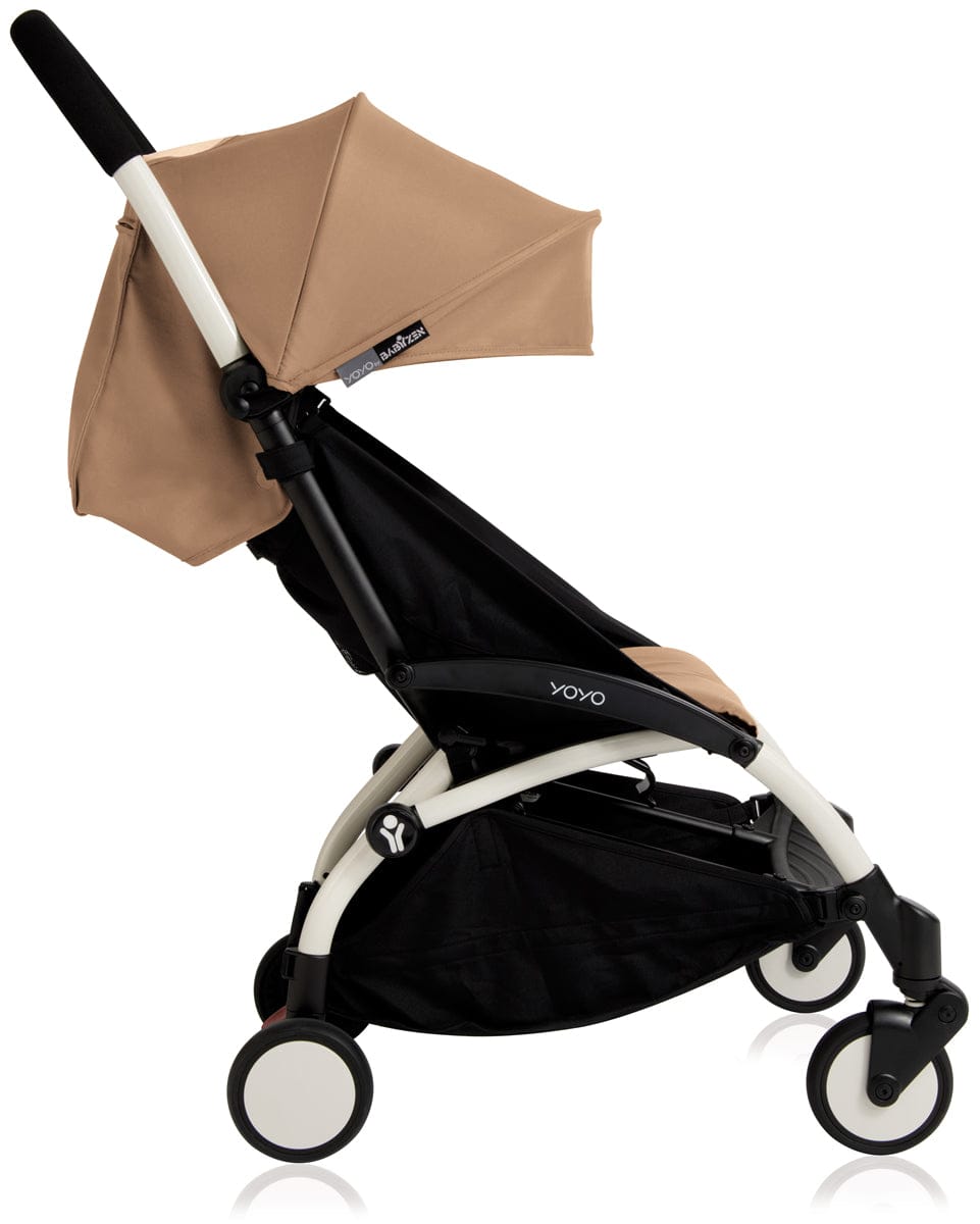 Babyzen 2018 / 2019 Yoyo+ 6+ Compact Stroller - White /Taupe