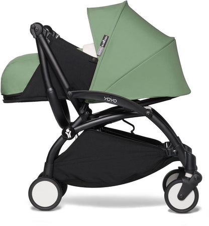Babyzen YOYO2 Ultra Compact 0+ Stroller - Black / Peppermint - 604502-604405