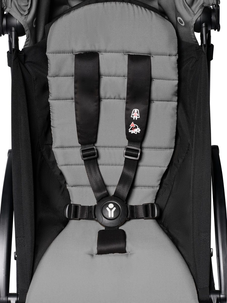 Babyzen YOYO2 6+ & Clek Liingo Travel System - Black / Grey - US10109-02-BZ10104-03-THUNDER