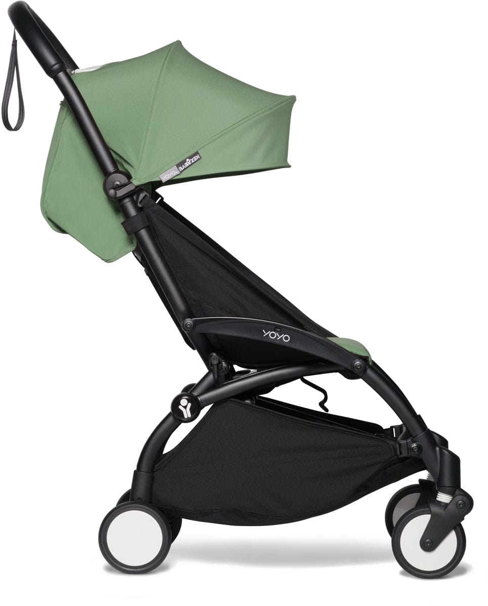 Babyzen YOYO2 6+ & Clek Liingo Travel System - Black / Peppermint - US10109-02-US10104-08-THUNDER