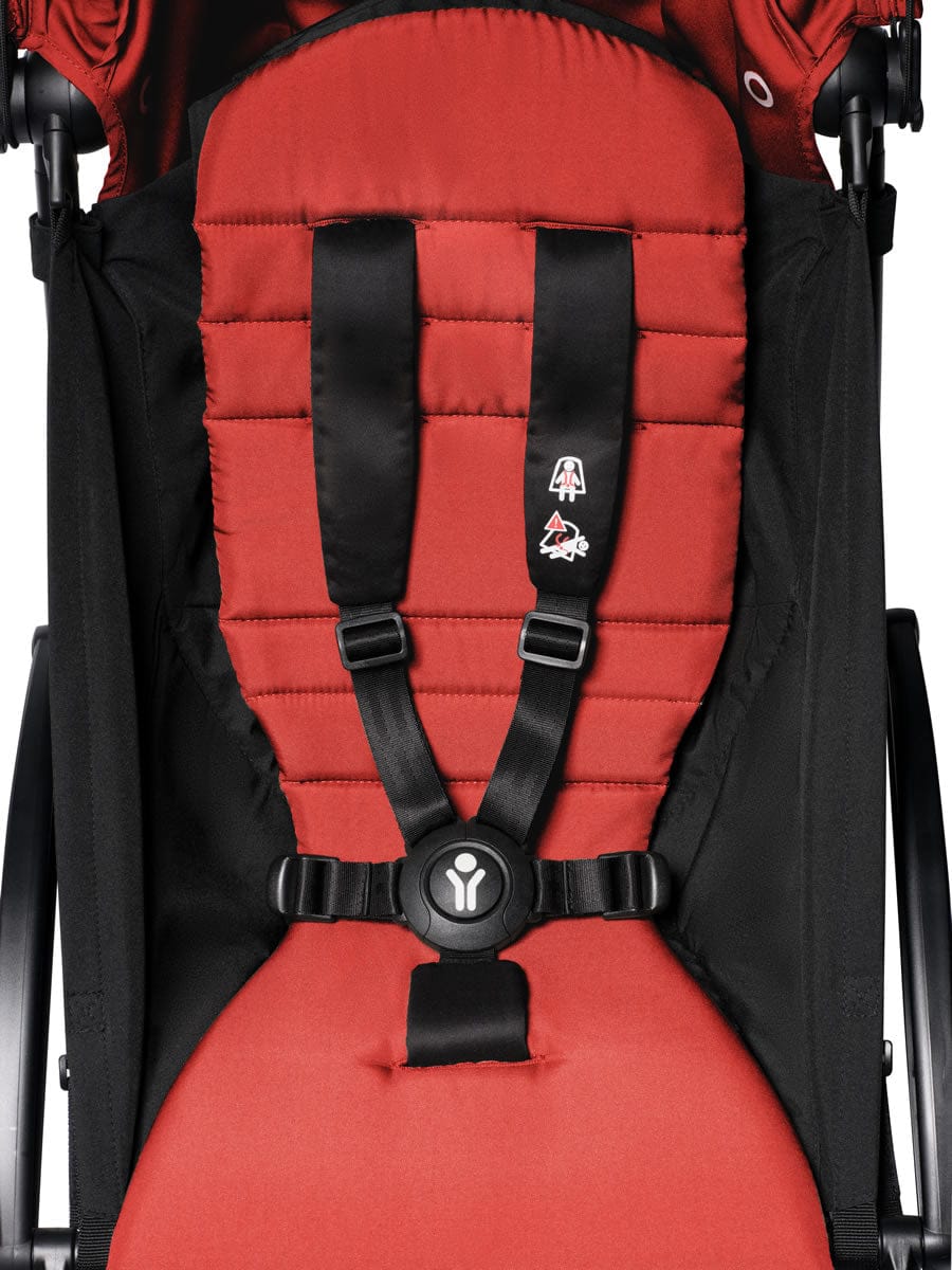Babyzen YOYO2 6+ & Clek Liingo Travel System - White / Red - US10109-01-US10104-04-CARBON