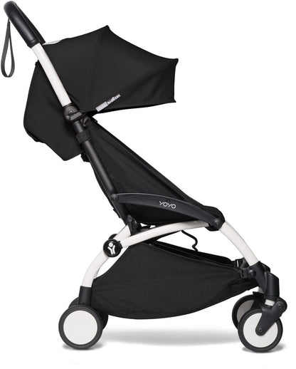 Babyzen YOYO2 6+ & Clek Liingo Travel System - White / Black - US10109-01-BZ10104-05-THUNDER