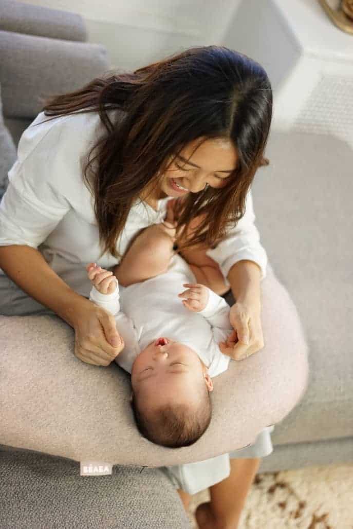 BEABA Big Flopsy Maternity and Nursing Pillow - Beige - 50895