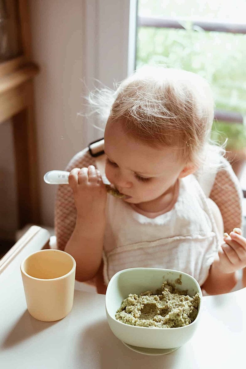 Beaba Silicone Suction Meal Set - Pastel