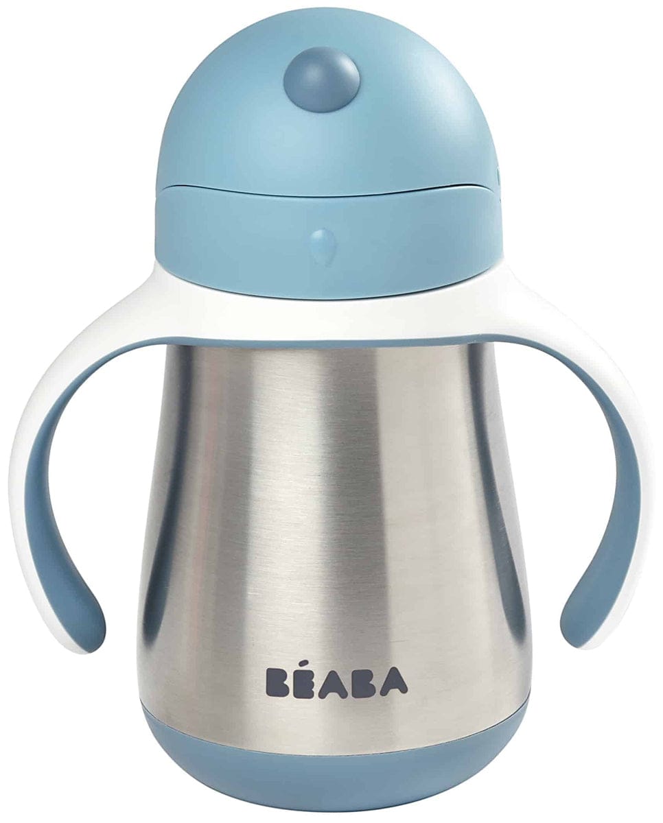 Beaba Stainless Steel Straw Sippy Cup - Rain - 913481