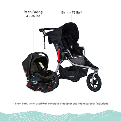 BOB Rambler Travel System with B-Safe Gen2 - Black - S12778600