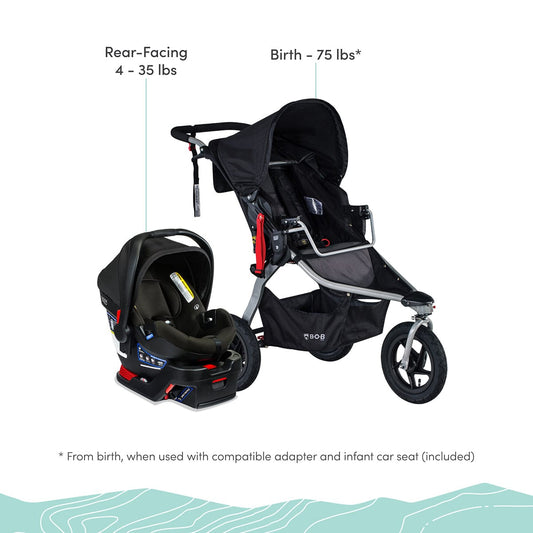 BOB Rambler Travel System with B-Safe Gen2 - Black - S12778600