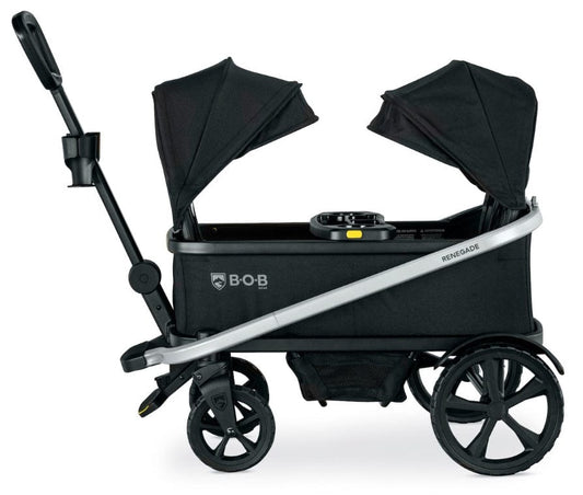 BOB Renegade (3 Seater) Stroller Wagon + Canopies Bundle - Nightfall
