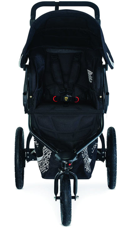 BOB Revolution Flex 3.0 Single Jogging Stroller - Lunar Black