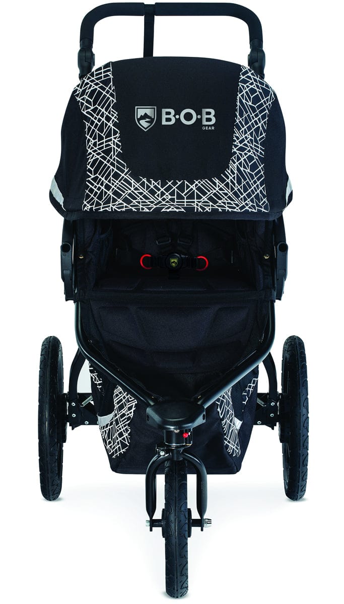 BOB Revolution Flex 3.0 Single Jogging Stroller - Lunar Black