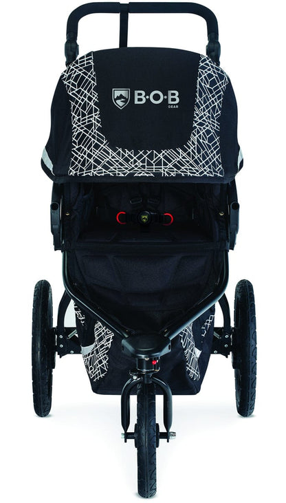 BOB Revolution Flex 3.0 Single Jogging Stroller - Lunar Black