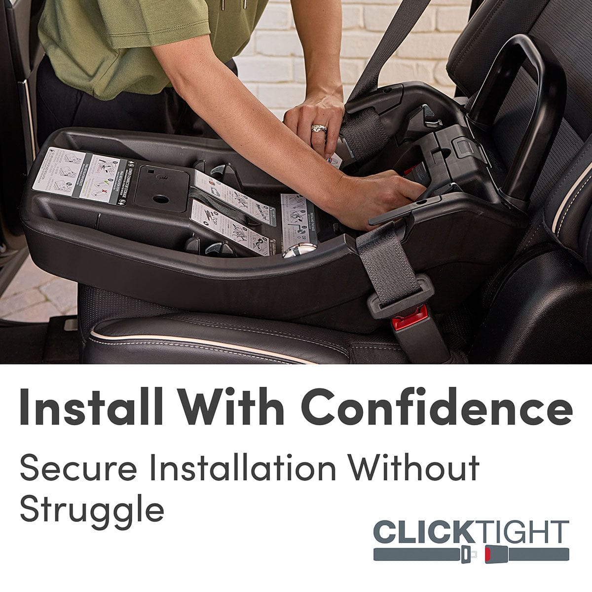 Install Graco Car Click Connect Car Seat Manual Installing Click