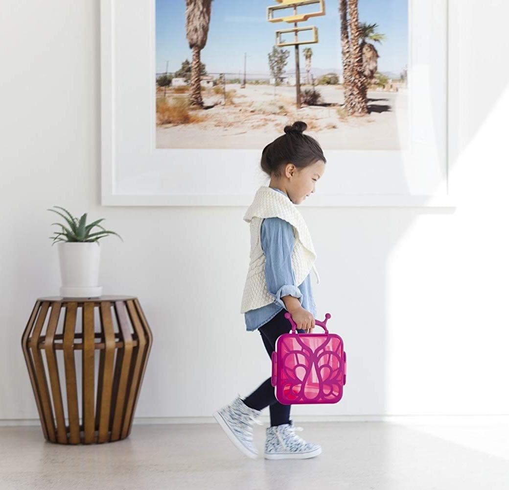 Boon Bento Lunch Box - Pink Butterfly - B11176