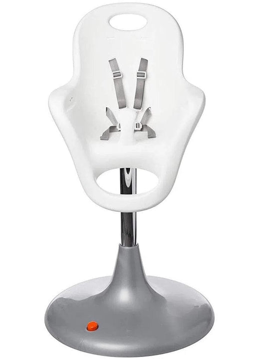Boon Flair Pedestal Highchair - White/Gray