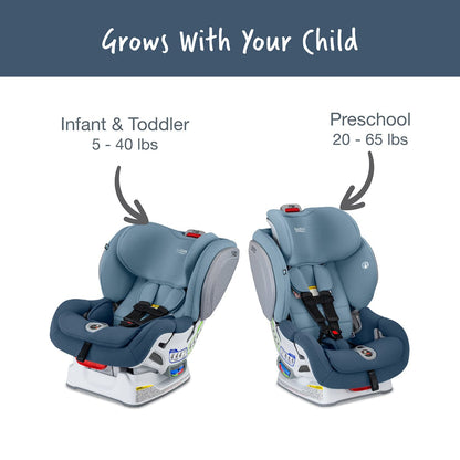 Britax Advocate ClickTight Convertible Car Seat - Blue Ombre (SafeWash) - E1C843H