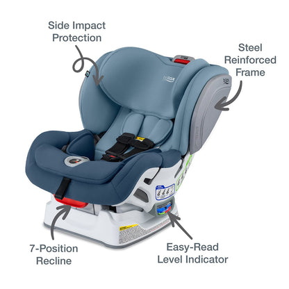 Britax Advocate ClickTight Convertible Car Seat - Blue Ombre (SafeWash) - E1C843H