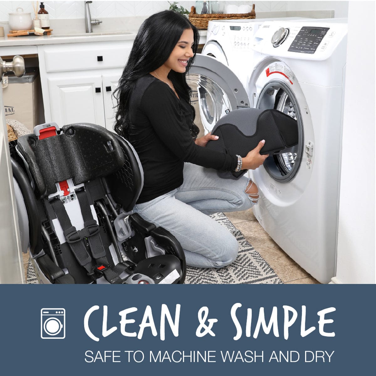 Britax Advocate ClickTight Convertible Car Seat - Blue Ombre (SafeWash) - E1C843H