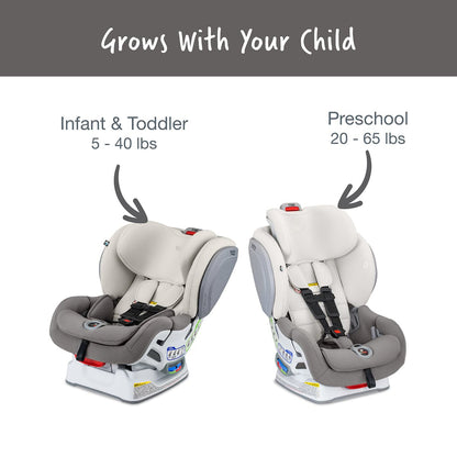 Britax Advocate ClickTight Convertible Car Seat - Gray Ombre (SafeWash)