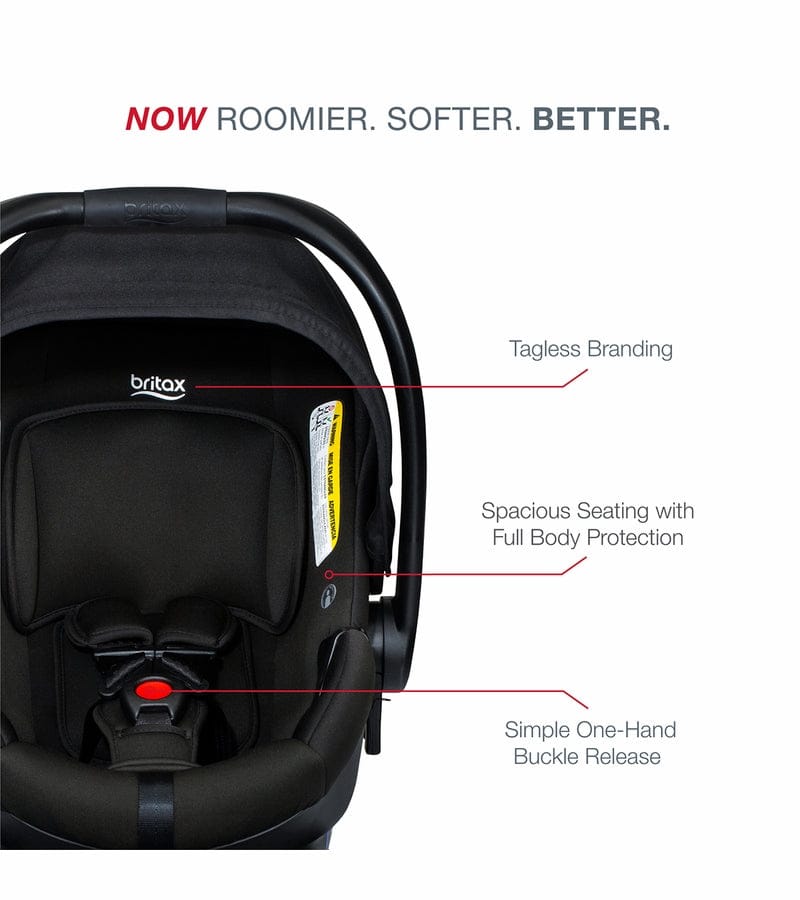 Britax B-Lively Double Stroller + B-Safe Gen2 Travel System - Dove / Black - U761912-E1C732C-S11277000