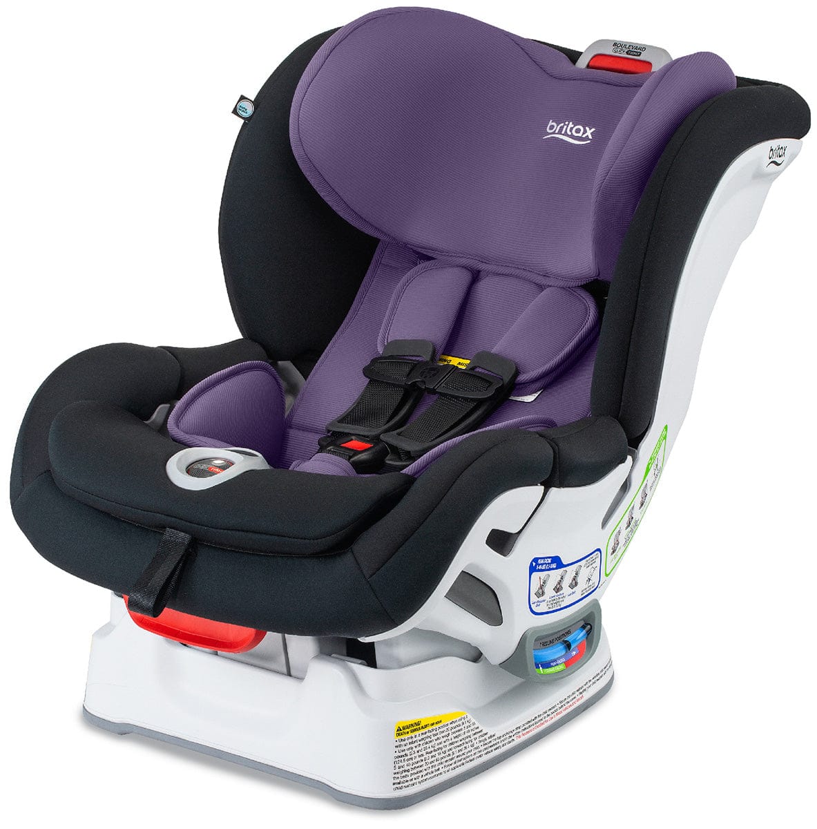 Britax Boulevard ClickTight Convertible Car Seat - Purple Contour (SafeWash)