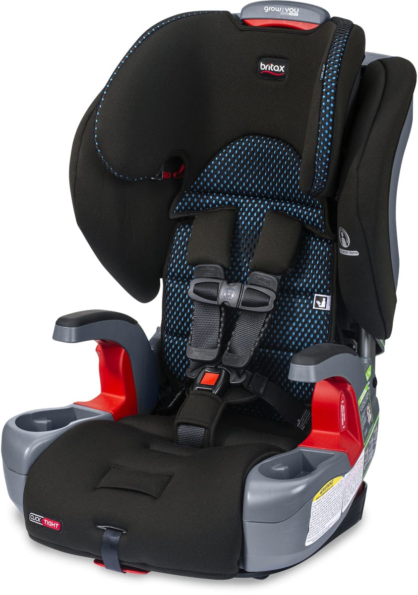 Britax Grow With You Clicktight Harness Booster Car Seat - Cool Flow Teal [New Version of the Frontier]