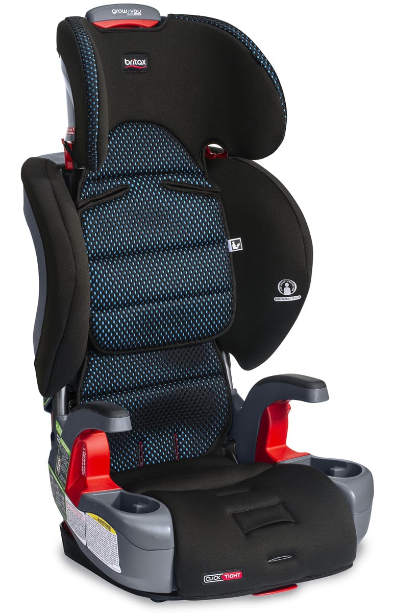 Britax Grow With You Clicktight Harness Booster Car Seat - Cool Flow Teal [New Version of the Frontier]