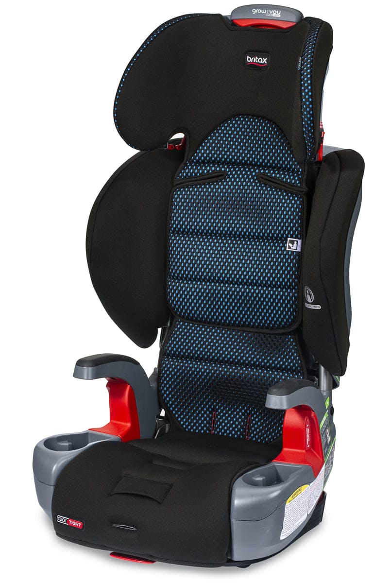 Britax Grow With You Clicktight Harness Booster Car Seat - Cool Flow Teal [New Version of the Frontier]