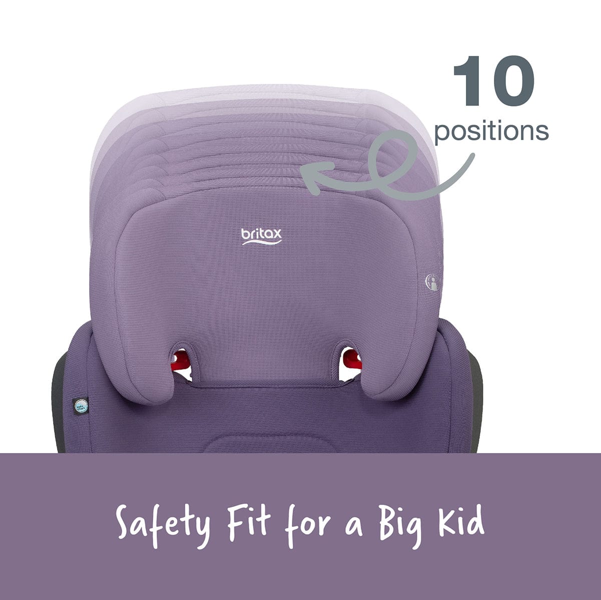 britax highpoint 2-stage belt positioning booster car seat Britax Highpoint Backless Belt-Positioning Booster Seat (Purple Ombre)