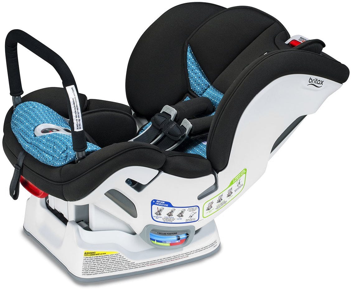 Britax Marathon ClickTight Anti-Rebound Bar Convertible Car Seat - Oasis