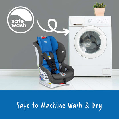 Britax Marathon Clicktight Convertible Car Seat - Mod Blue (SafeWash)
