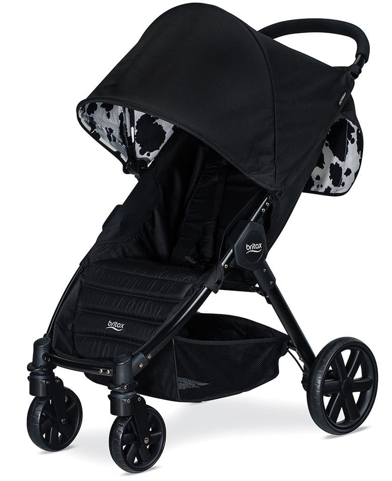 Britax Pathway Stroller + B-Safe Ultra Travel System Bundle - Cowmooflage / Midnight - U941951-E1C009E