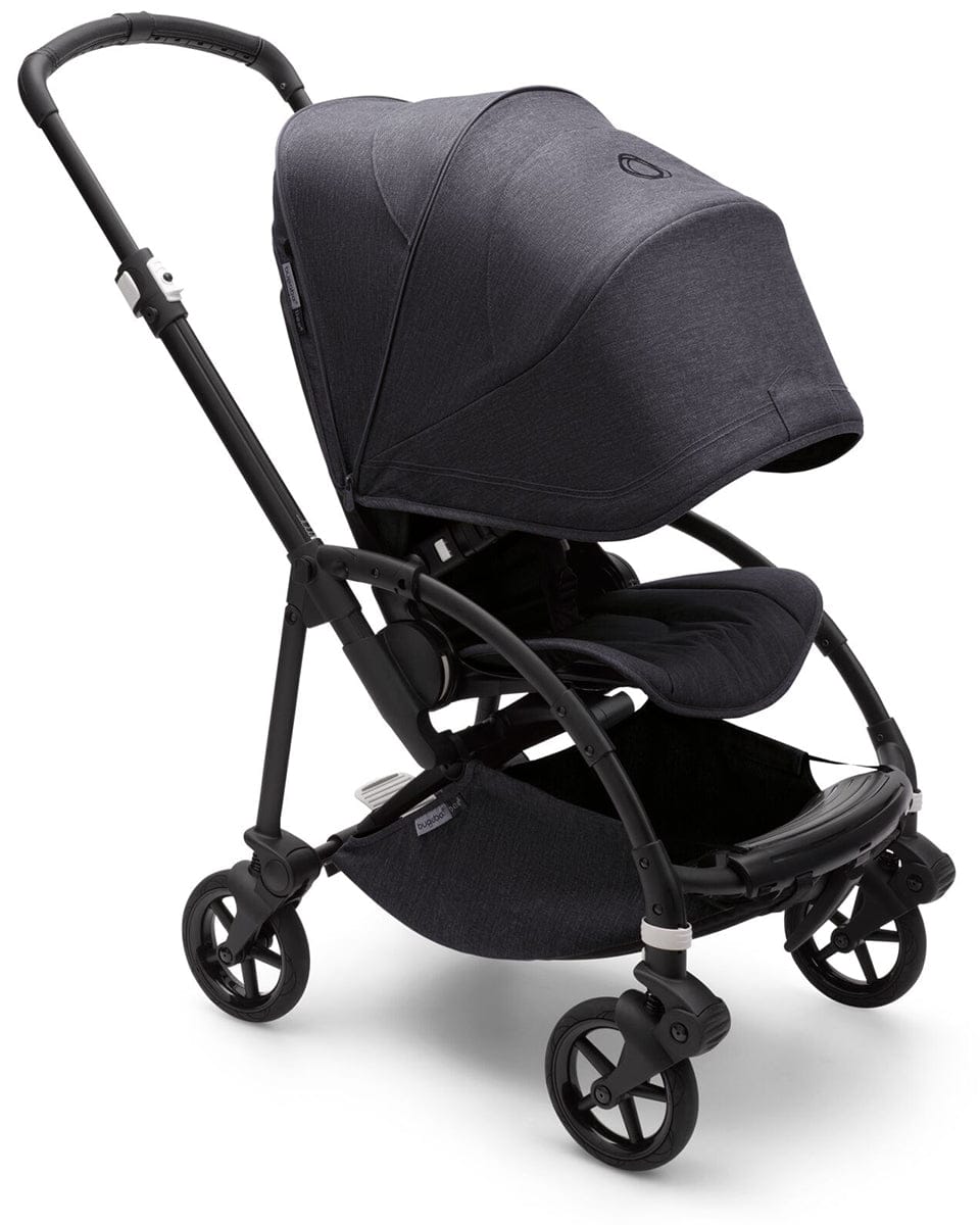 Bugaboo Bee6 Mineral Collection Complete Stroller - Black/Washed Black/Washed Black