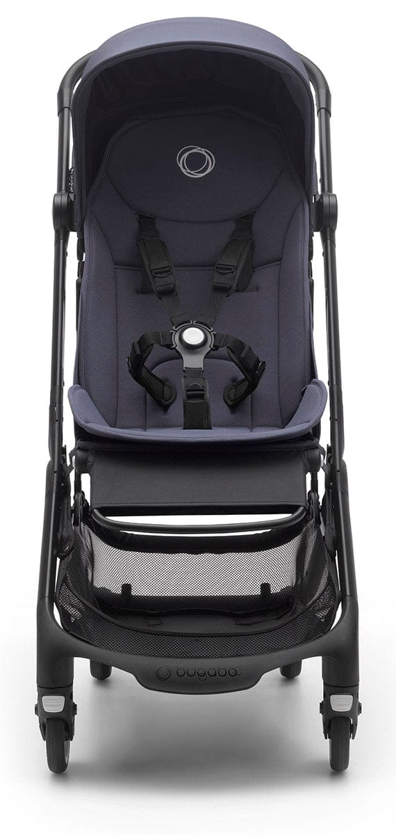 Bugaboo Butterfly + Turtle Air Travel System - Black / Stormy Blue / Black - 100025006-80803ZW03-100045001