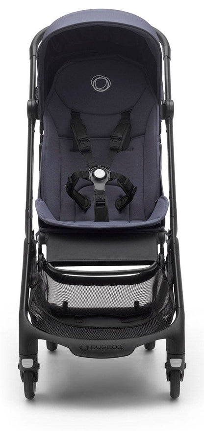 Bugaboo Butterfly + Turtle Air Travel System - Black / Stormy Blue / Black - 100025006-80803ZW03-100045001
