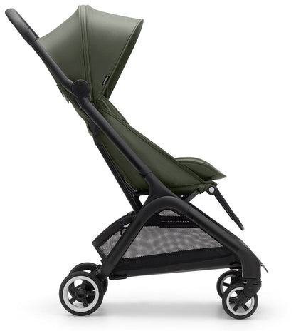 Bugaboo Butterfly + Turtle One Travel System - Black / Forest Green / Black - 100025001-81703ZW01-100045001