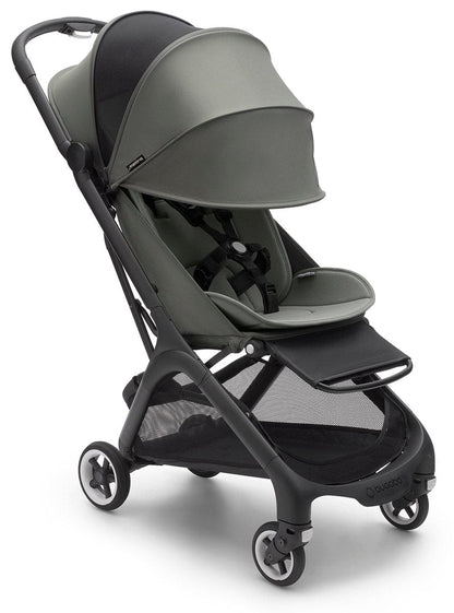 Bugaboo Butterfly + Turtle One Travel System - Black / Forest Green / Black - 100025001-81703ZW01-100045001