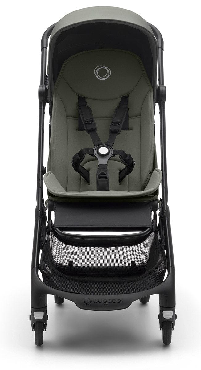 Bugaboo Butterfly + Turtle One Travel System - Black / Forest Green / Black - 100025001-81703ZW01-100045001