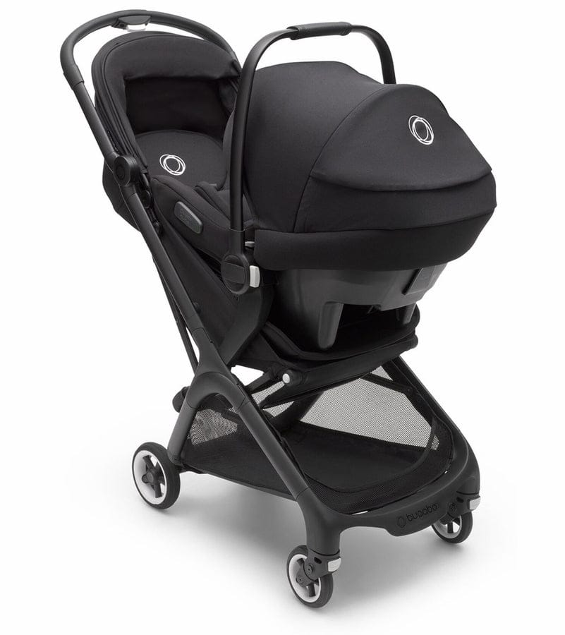 Bugaboo Butterfly + Turtle One Travel System - Black / Midnight Black / Black - 100025011-81703ZW01-100045001